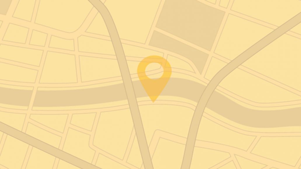 Yellow map graphic