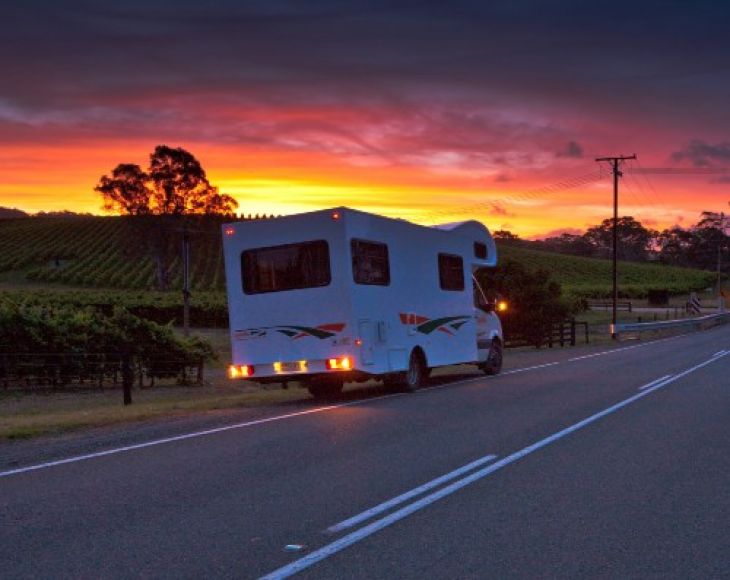 Caravan traveller