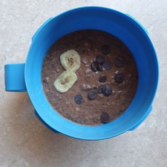 Banana chia pudding